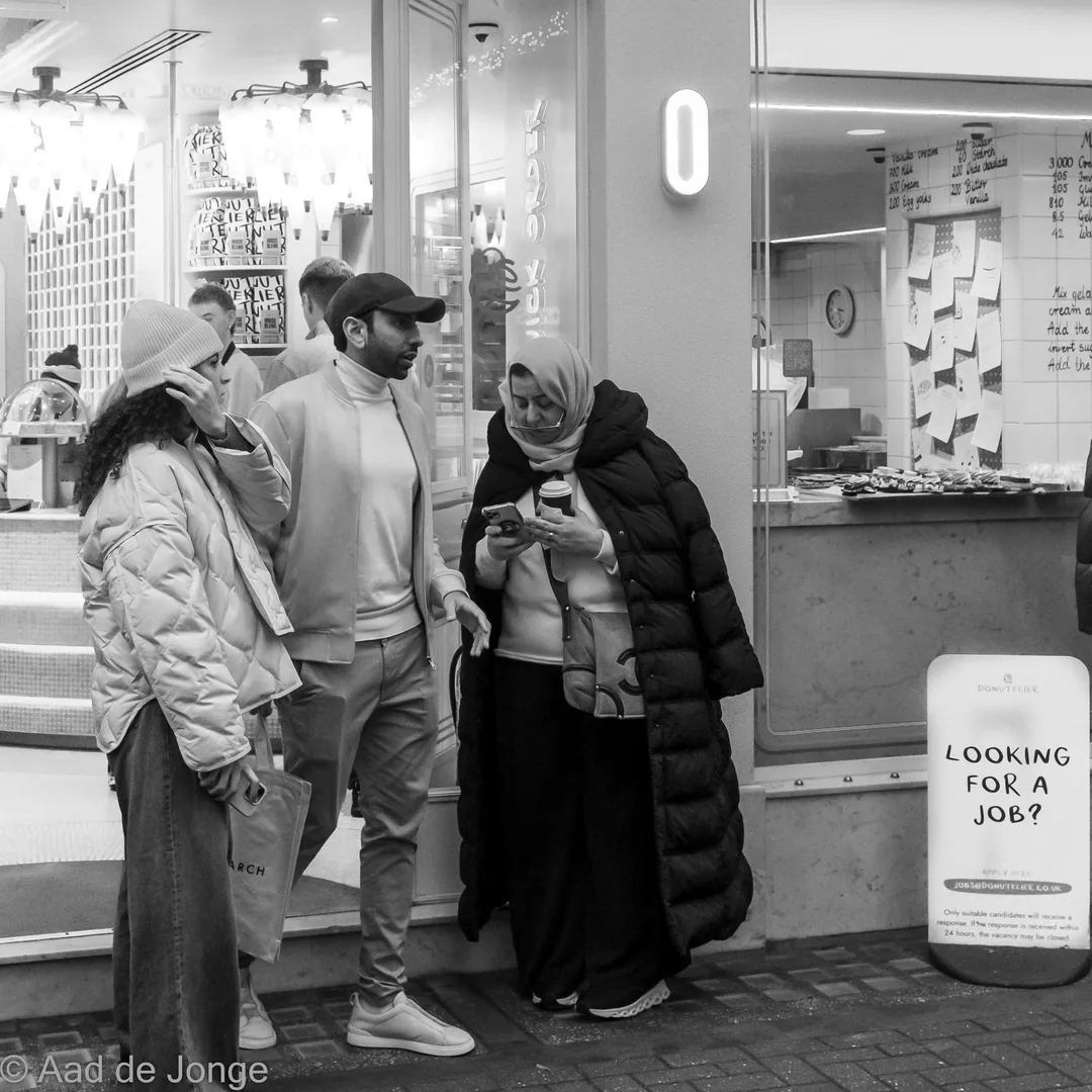 Straatfoto van Aad de Jonge