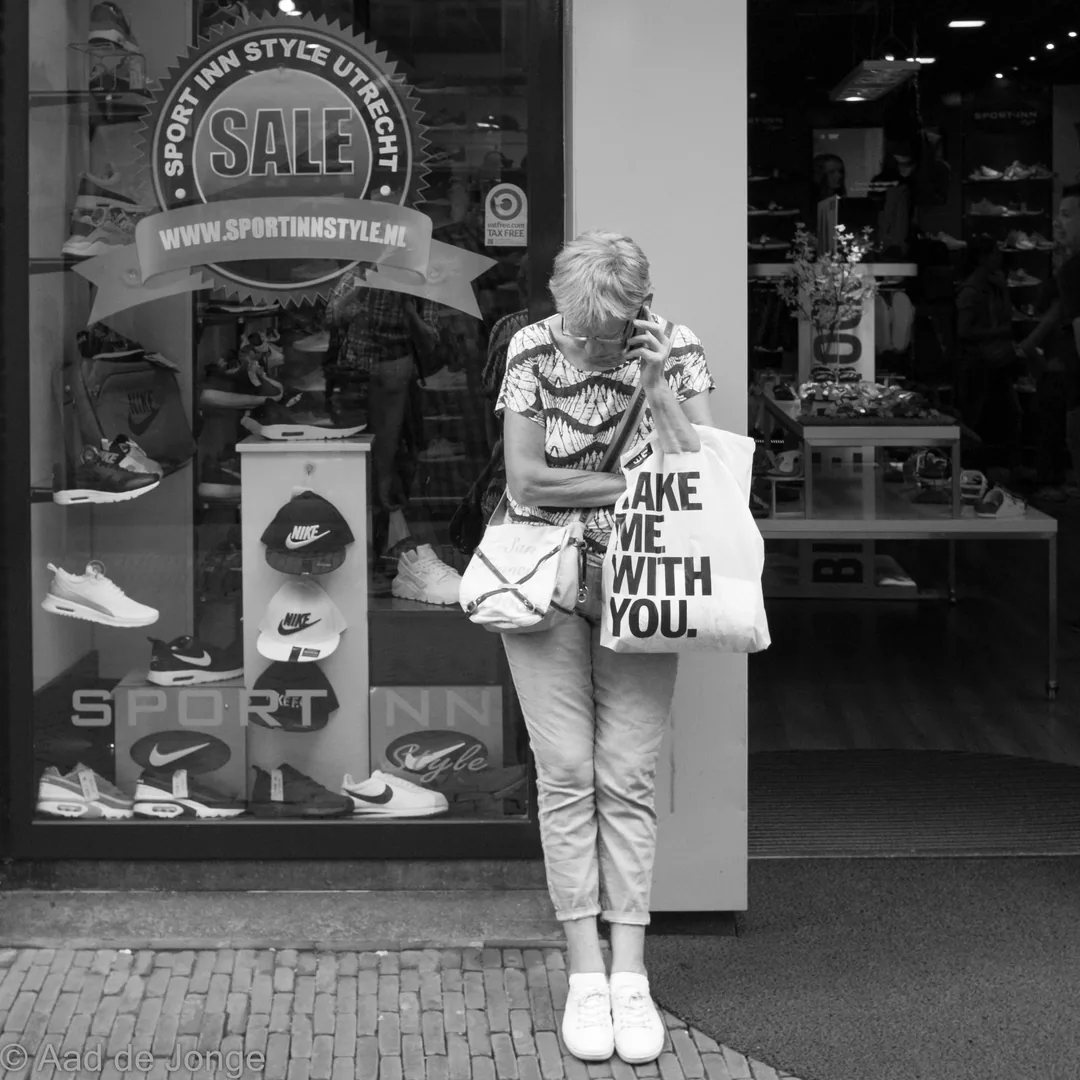 Straatfoto van Aad de Jonge