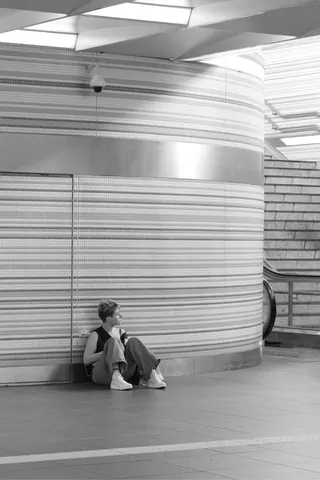 Verstilling op het station